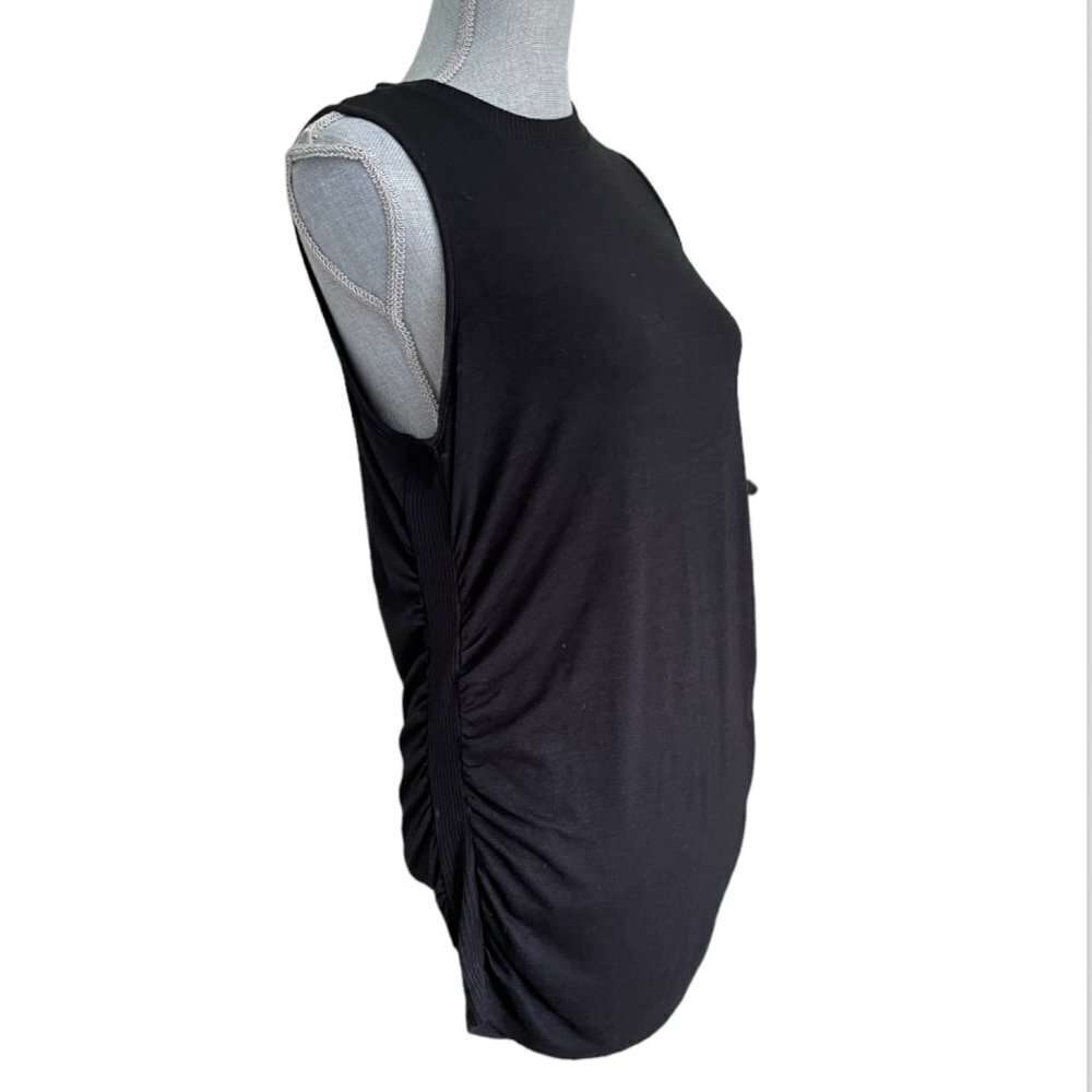 NEW GAP Maternity Lightweight Sleeveless Knit Sweater Black Size M - Picture 5 of 7